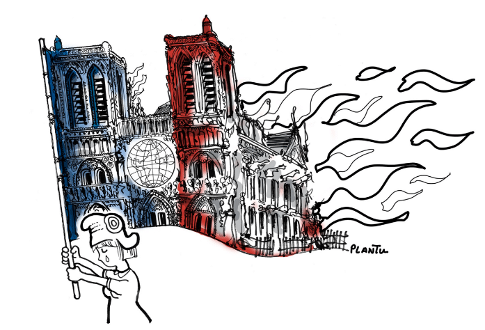 Voici 10 illustrations qui rendent hommage à la cathédrale Notre-Dame