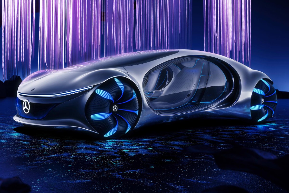 Mercedes Benz Vision Avtr Une Voiture Sortie Du Futur Et Cologique