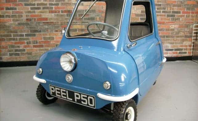 Insolite. Peel P50 : la plus petite voiture du monde !