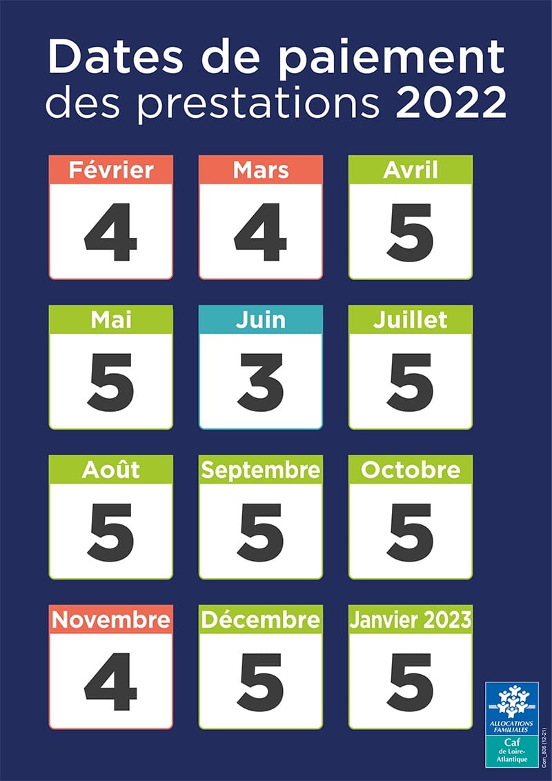 Caf Voici Le Calendrier Complet Des Versements Pour Toutes Les Aides Sociales En Tuxboard