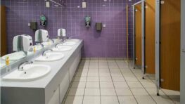 Pourquoi les porte des toilettes publiques ne vont-elles jamais jusqu'en bas