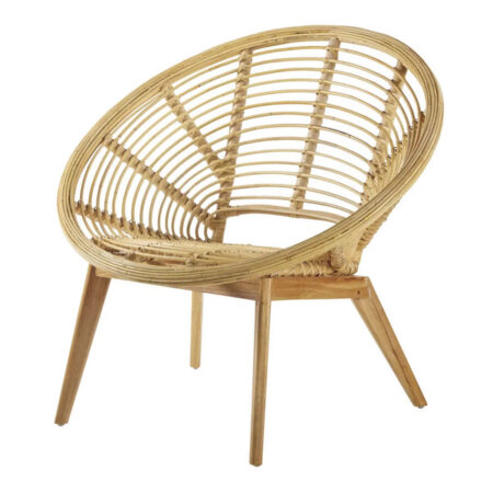 Maisons du Monde fait sensation avec ce fauteuil vintage en rotin pour transformer votre déco