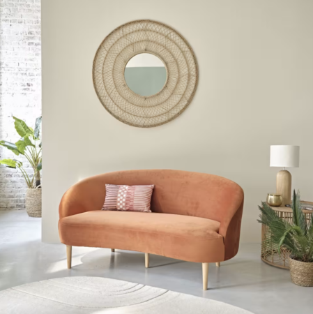 Maisons du monde lance une super promo sur ce canapé cosy durant les soldes d'hiver