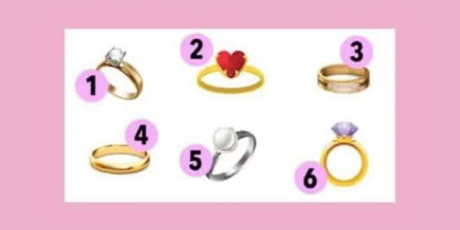 Test de personnalité la bague que vous choisirez révèlera un secret sur vous