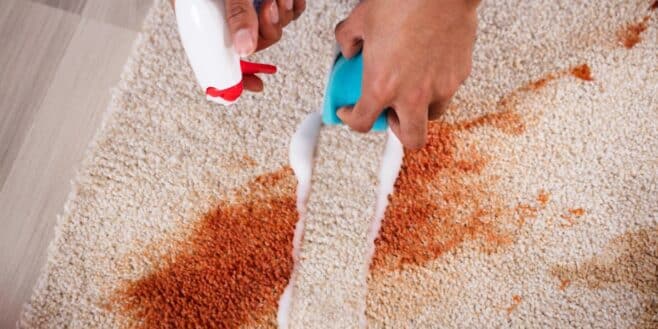 Comment nettoyer la saleté des tapis avec 1 seul ingrédient de cuisine