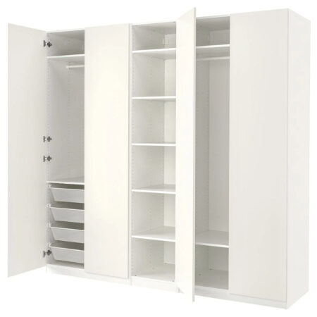 L'armoire à 4 portes Ikea pour gagner de l'espace dans sa chambre-article