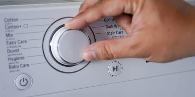 Où trouver le bouton secret de la machine à laver pour économiser beaucoup d'argent