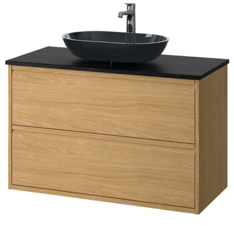 Cet évier effet marbre Ikea avec tiroirs va transformer votre salle de bain-article