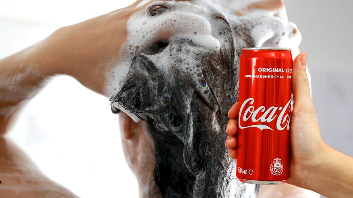 La réaction hallucinante si vous vous lavez les cheveux avec du Coca-Cola