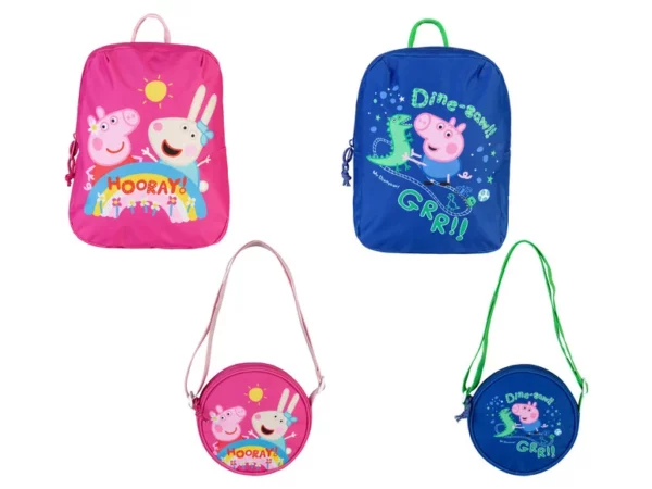 Sac à dos ou sac à bandoulière Peppa Pig