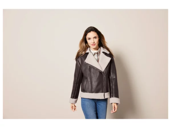 Blouson biker femme Lidl