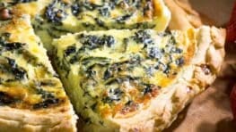 Cette recette de quiche aux épinards à base de pommes de terre va vous régaler