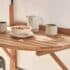 La table Maisons du Monde qui fait merveille sur les balcons et facile à installer